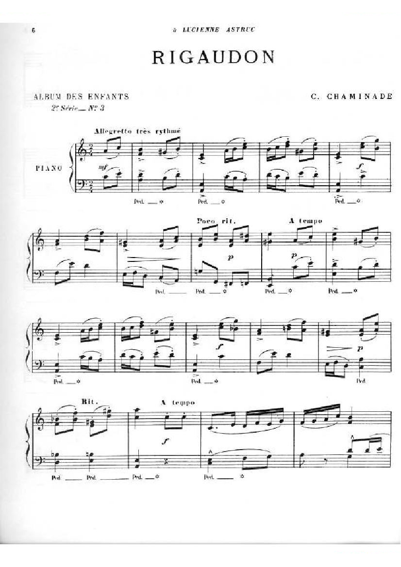 Chaminade Album des enfants 2e série op.126