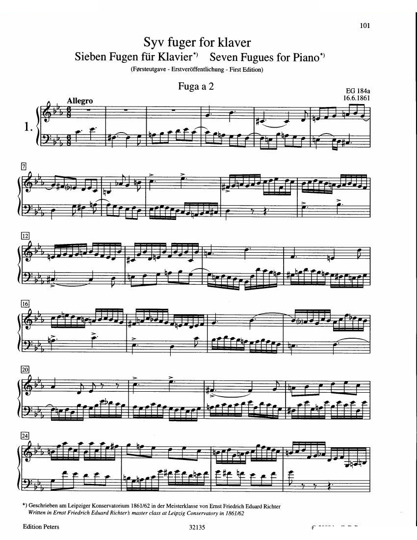 Grieg_7 Fugues_EG184a-184g