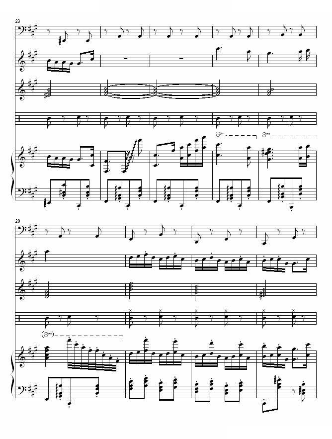 匈牙利舞曲5-(改编，有乐队）