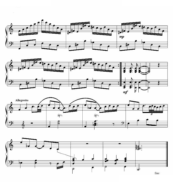 c大调圆舞曲