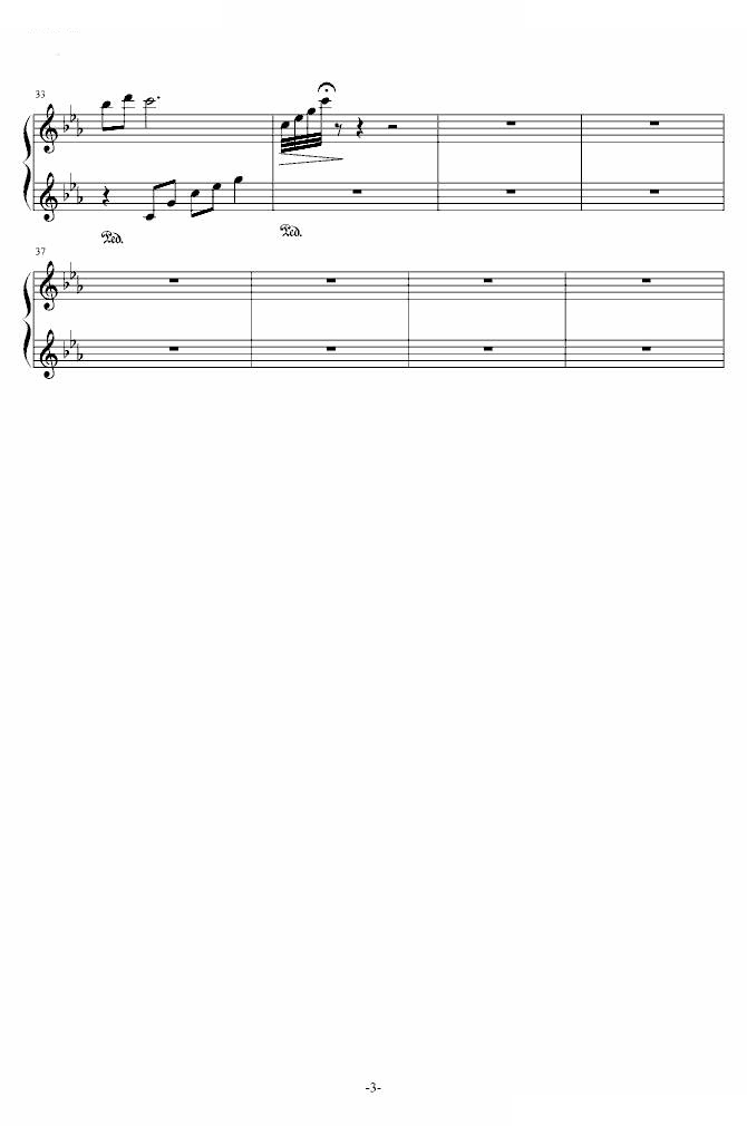 悲伤钢琴曲-1