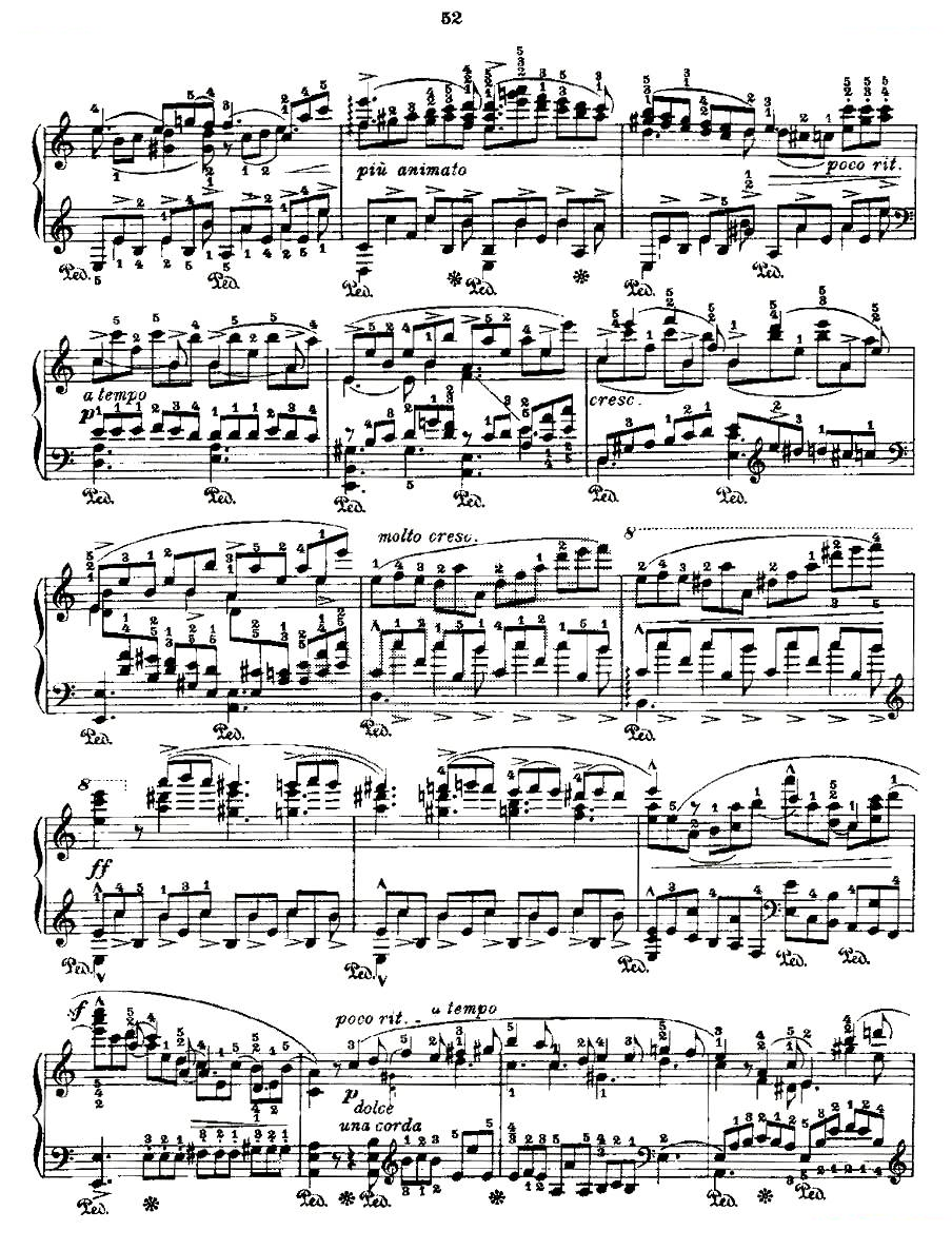 肖邦练习曲Fr.Chopin Op.10 No5-3