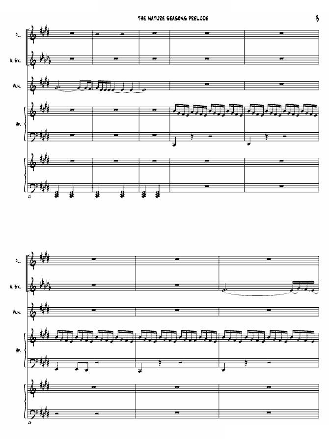 the nature seasons prelude