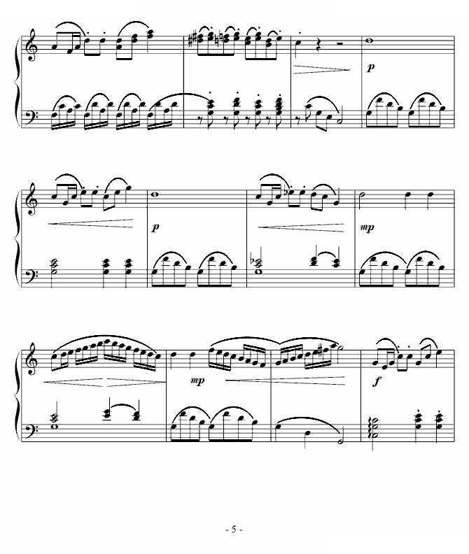 C大调小奏鸣曲