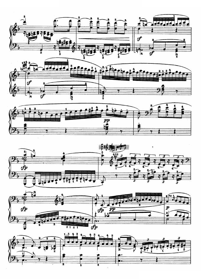 f小调第一钢琴奏鸣曲