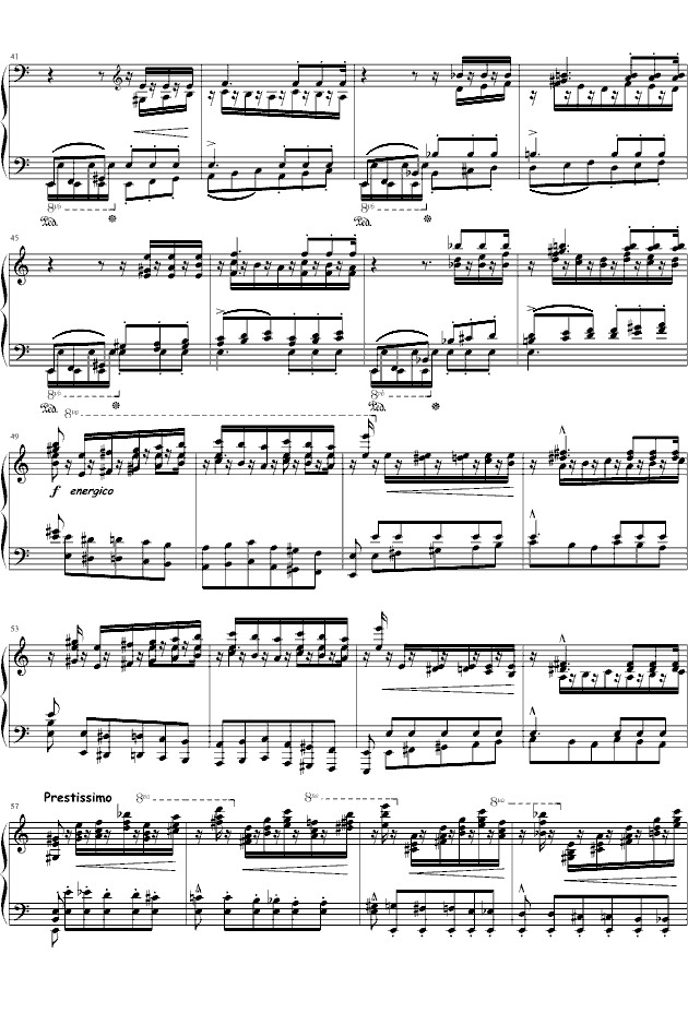 Etudes dexecution transcendante No.2 （fusées）