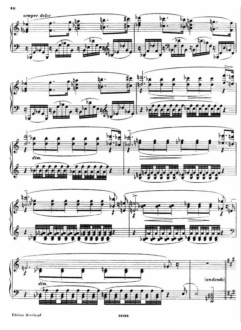 Busoni[1]. Elegy No. 6