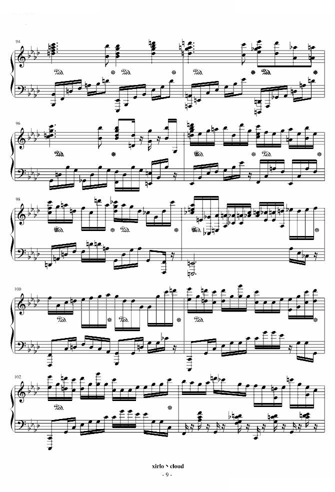 VOS超绝技鬼火练习曲 修改版