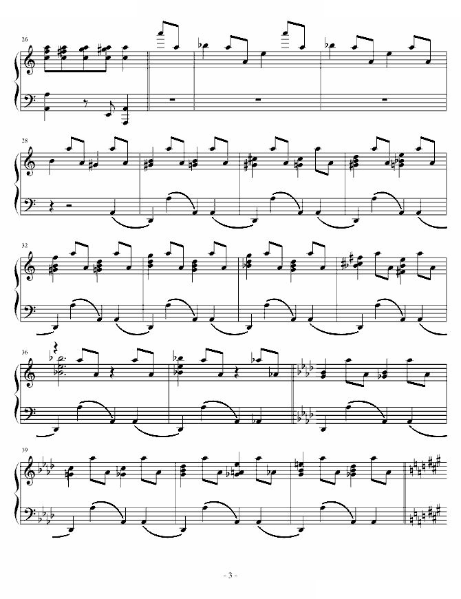 第二钢琴奏鸣曲 第二乐章