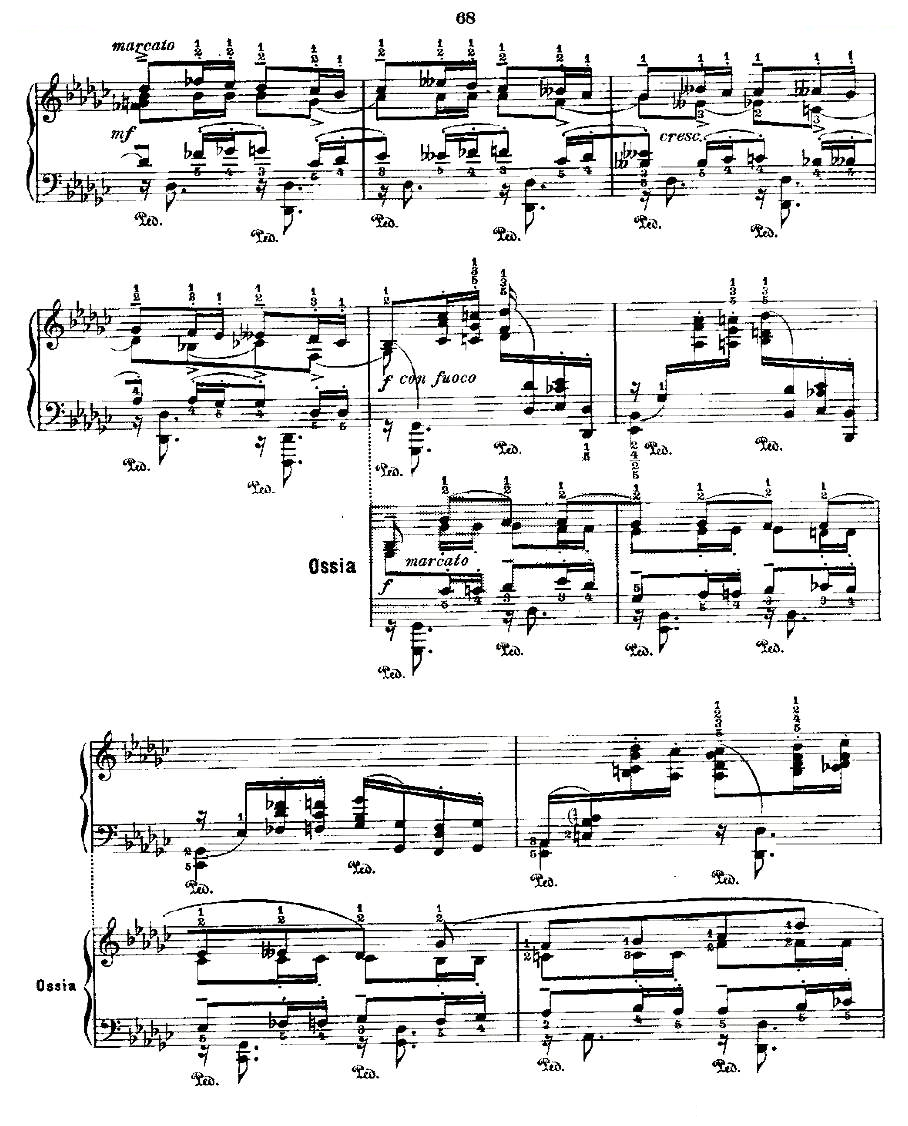 肖邦练习曲Fr.Chopin Op.25 No9-2