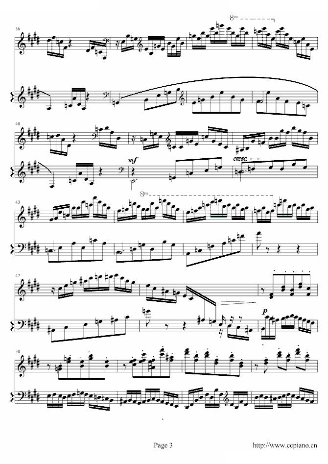 练习曲Op.72 No.1