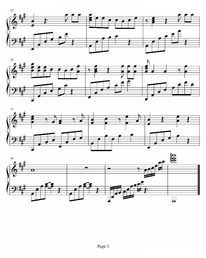 张敬轩-电影十分爱钢琴插曲