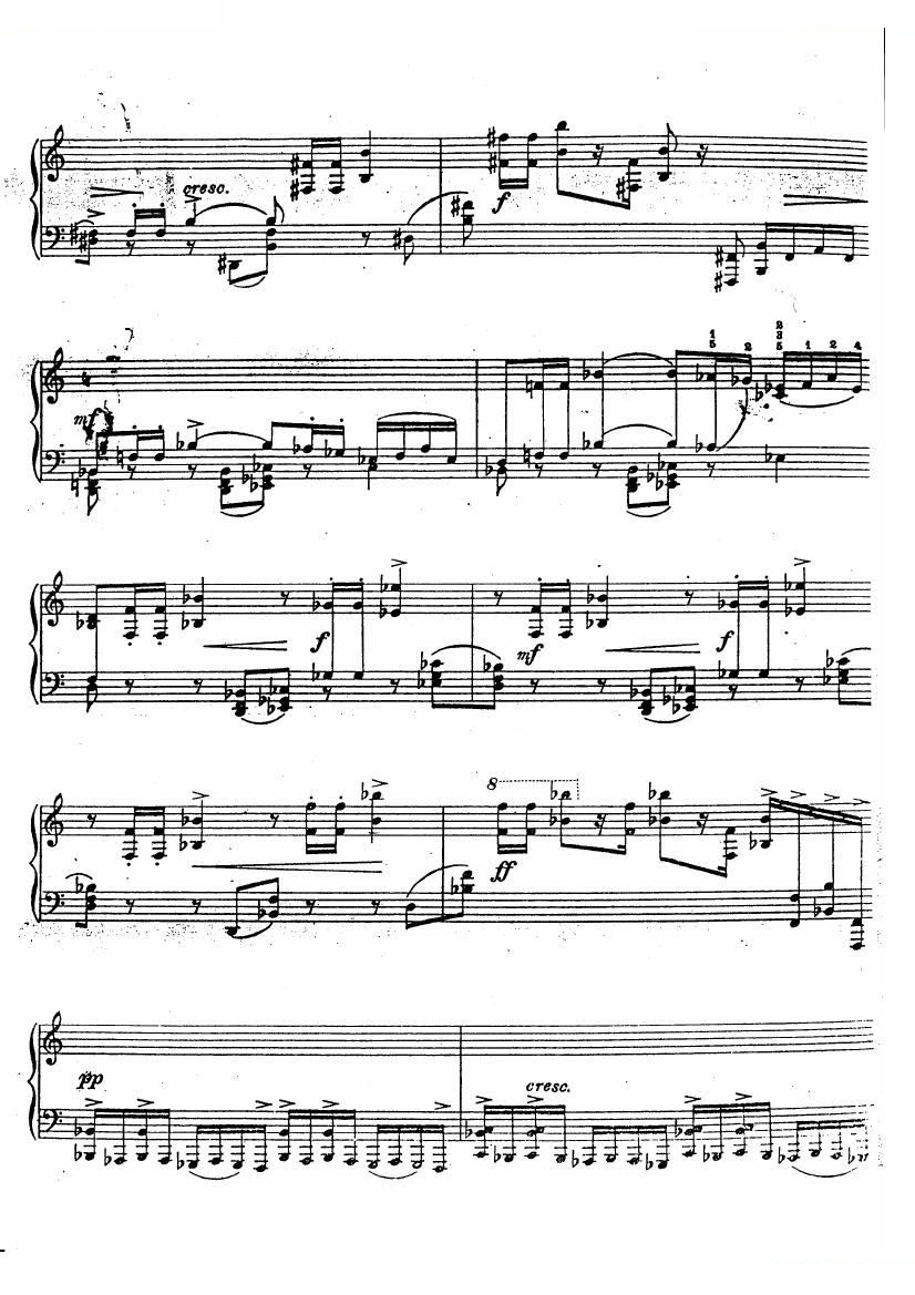 Hofmann op32 Etude C for the left hand