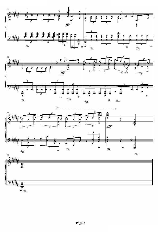 斯克里宾练习曲-Op8.12