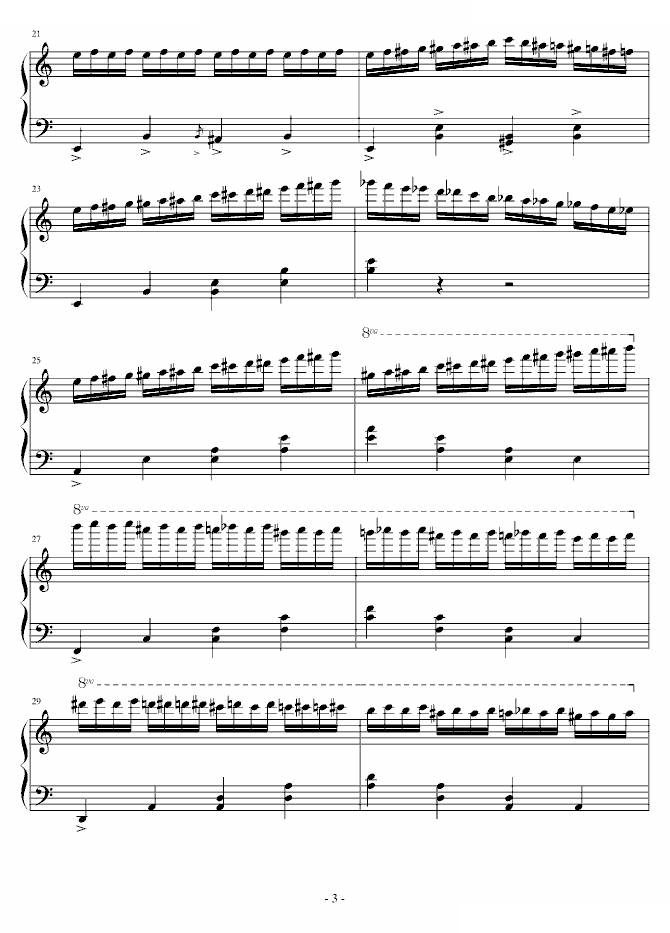 a小调练习曲(2)