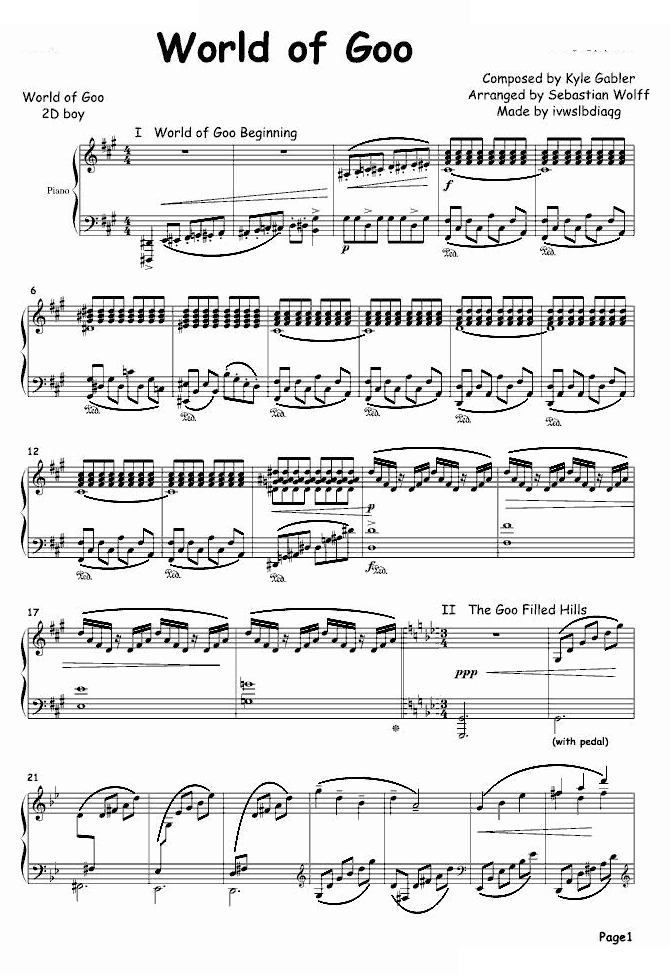 World of Goo Theme 粘粘世界背景音乐集