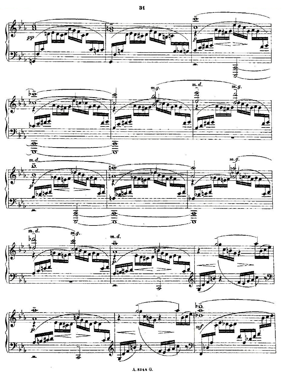 10首前奏曲之七（Rachmaninoff 10 Preludes, Op.23）