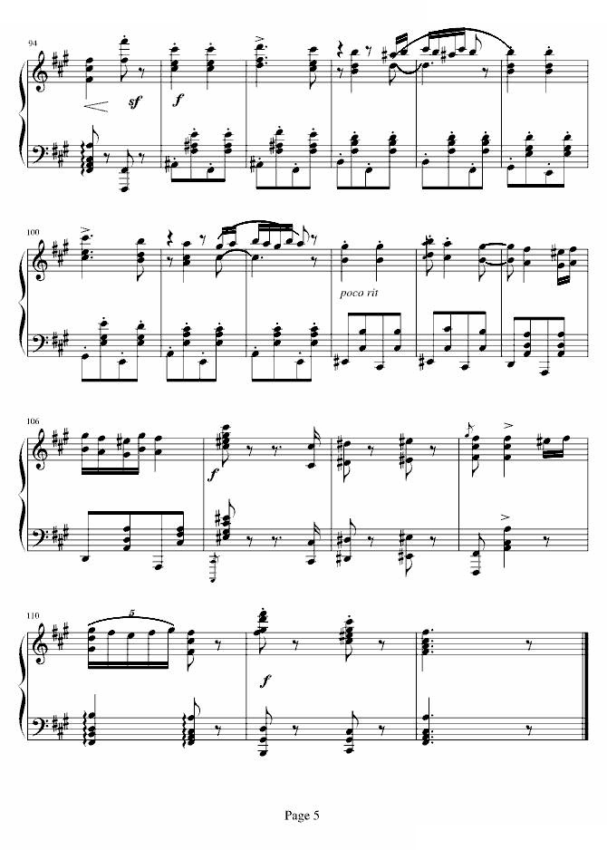 匈牙利舞曲5号