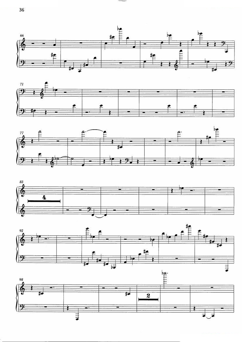 Feldman_Nature Pieces for Piano