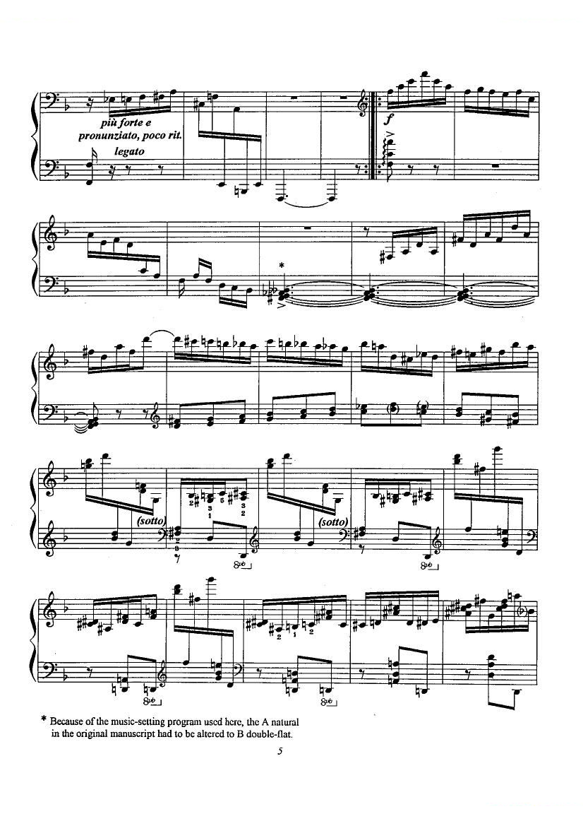 Etude No. 6 (Omaggio a Domenico Scarlatti)