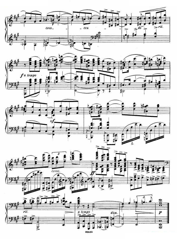 Gliere 25 Preludes op30 Book4