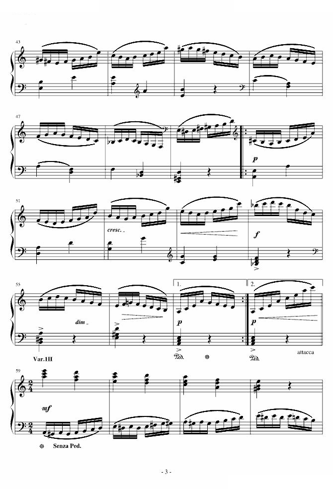 帕格尼尼主题变奏曲