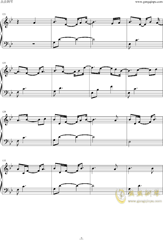 suddenly钢琴版