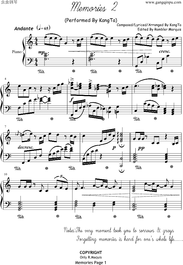 记忆--KANG TA