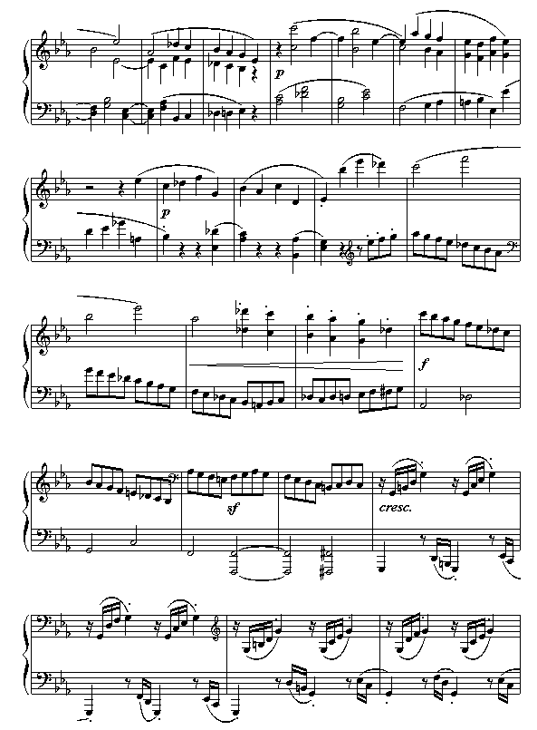 悲怆奏鸣曲第三乐章