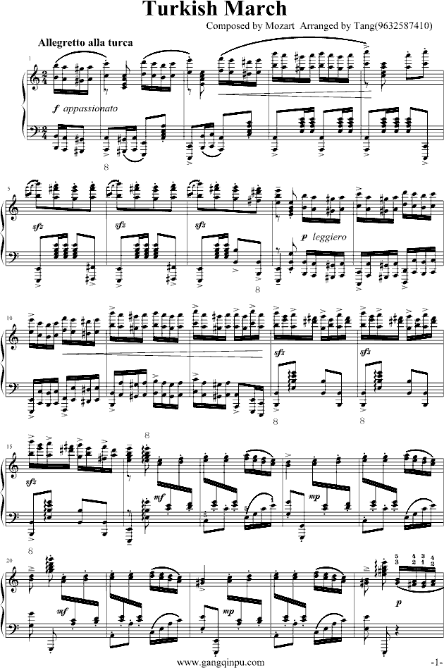 土耳其进行曲（改编版）