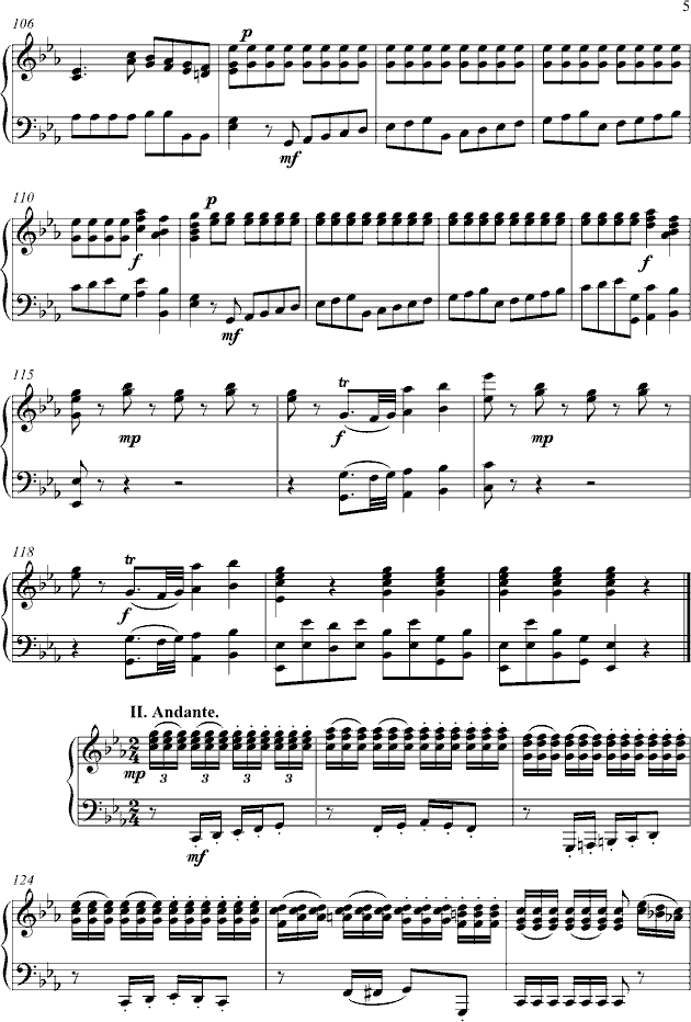 Symphony No.1 for Piano Solo
