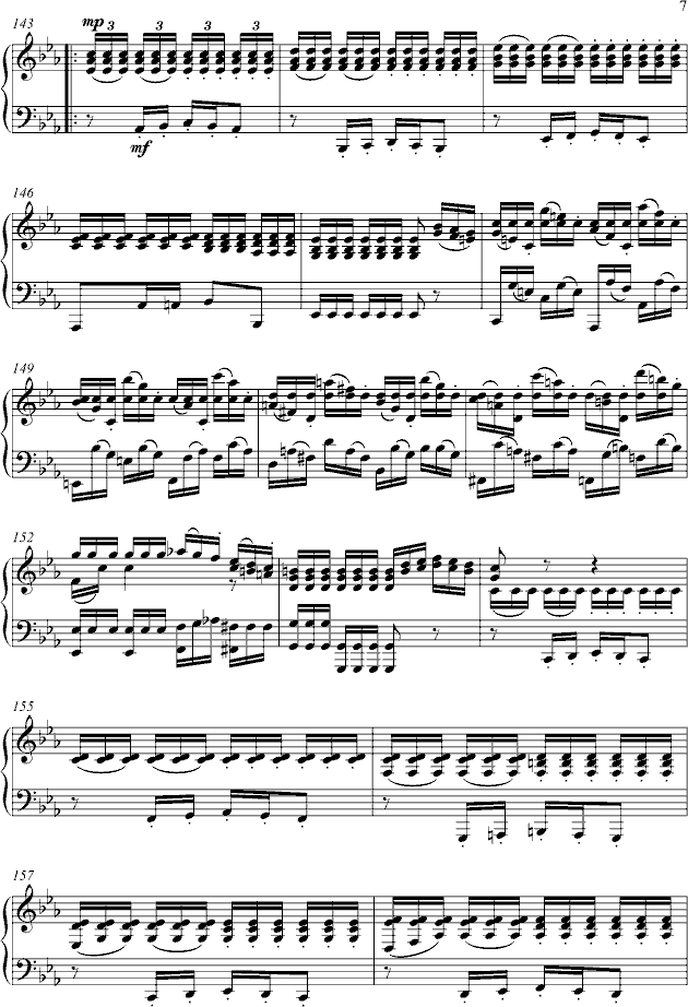 Symphony No.1 for Piano Solo