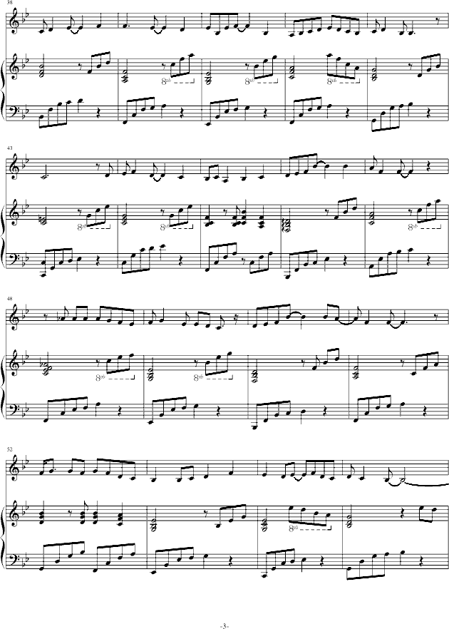 原版（钢琴版）Flying High 音效