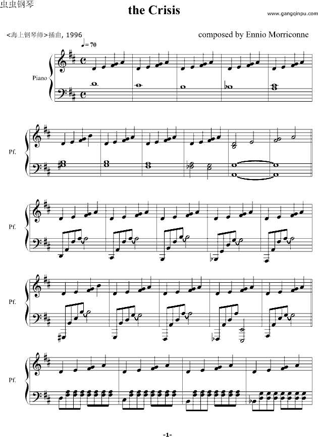 the Crisis - Ennio Morricone