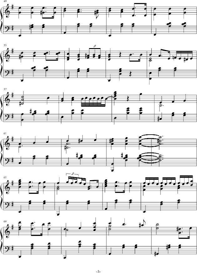 e小调圆舞曲