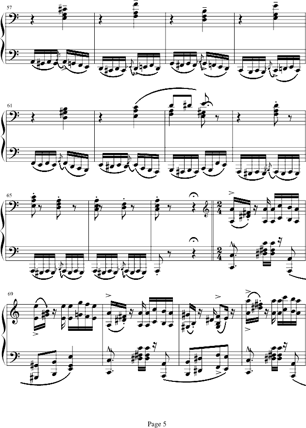 帕格尼尼大练习曲NO.6