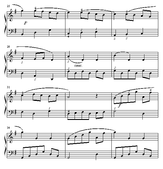 小步舞曲-(No.3)