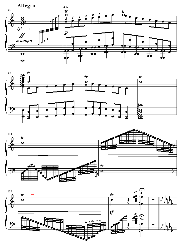 c大调练习曲