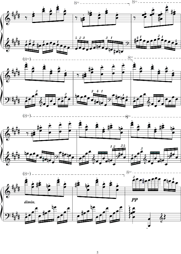 练习曲Op.72 No.1