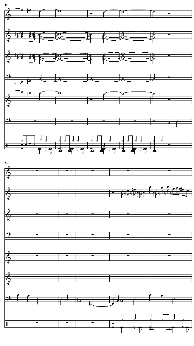 LYDIA总谱