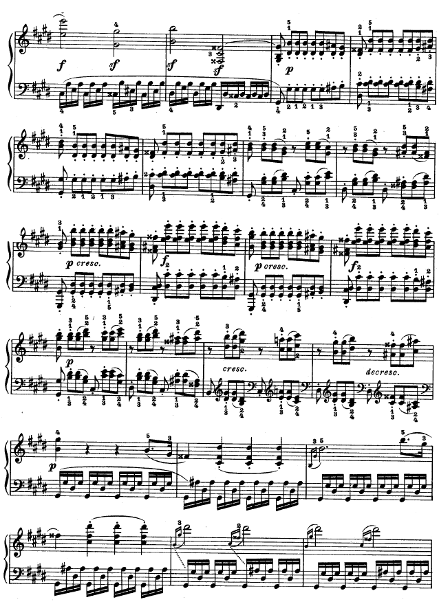 第十四钢琴奏鸣曲-月光曲-（Op.27 No.2）
