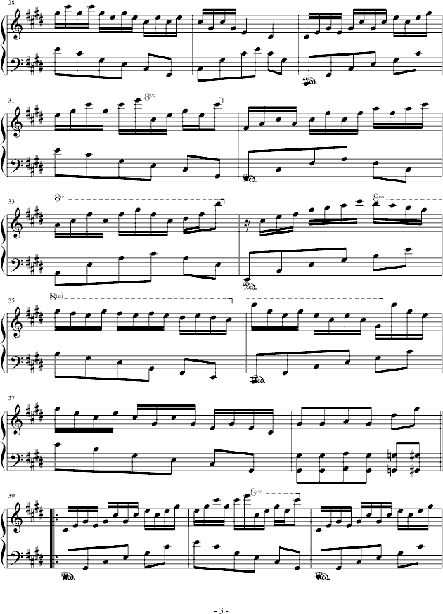 水晶（短琶音练习曲）