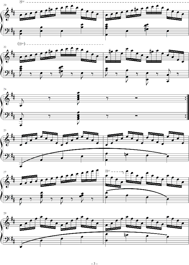练习曲-Op.740 No.3