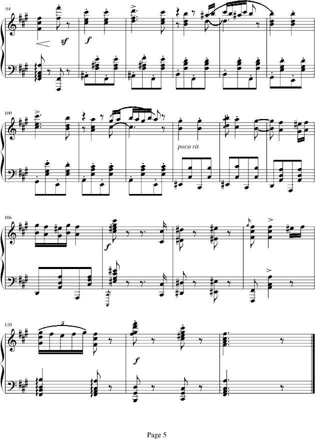 匈牙利舞曲5号