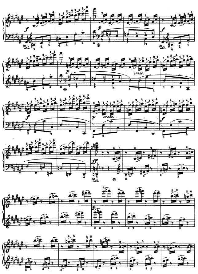第二十四钢琴奏鸣曲-Op.78