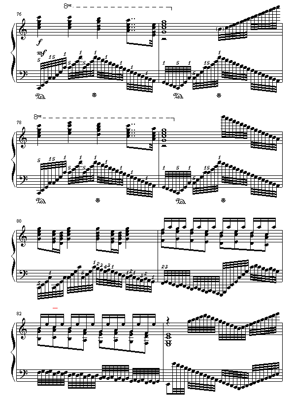 c大调练习曲
