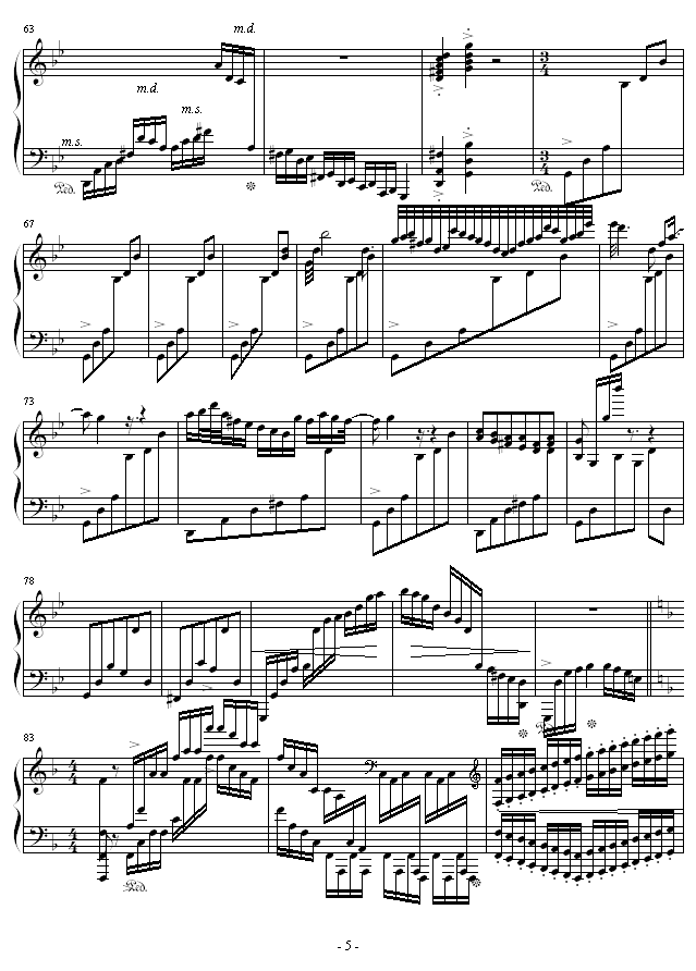 高技巧练习曲No.1