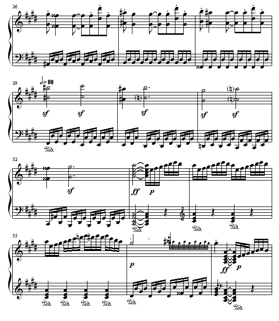 月光(第三乐章)