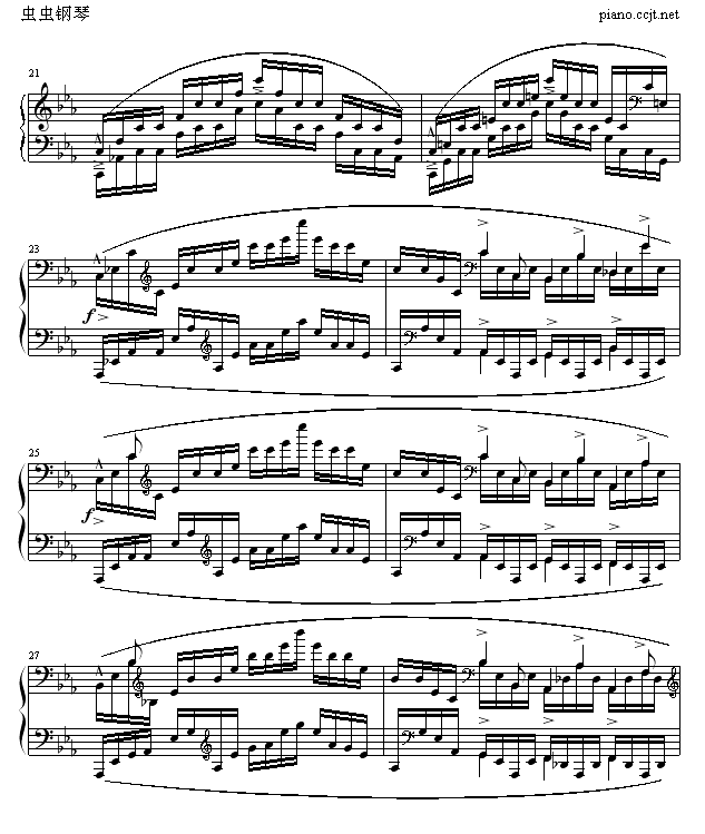练习曲OP25No12