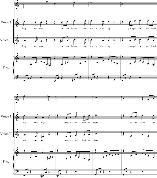 Our Journey（毕业典礼Mass歌曲）